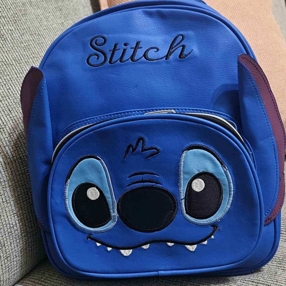 Stitch Blue Kids Backpack